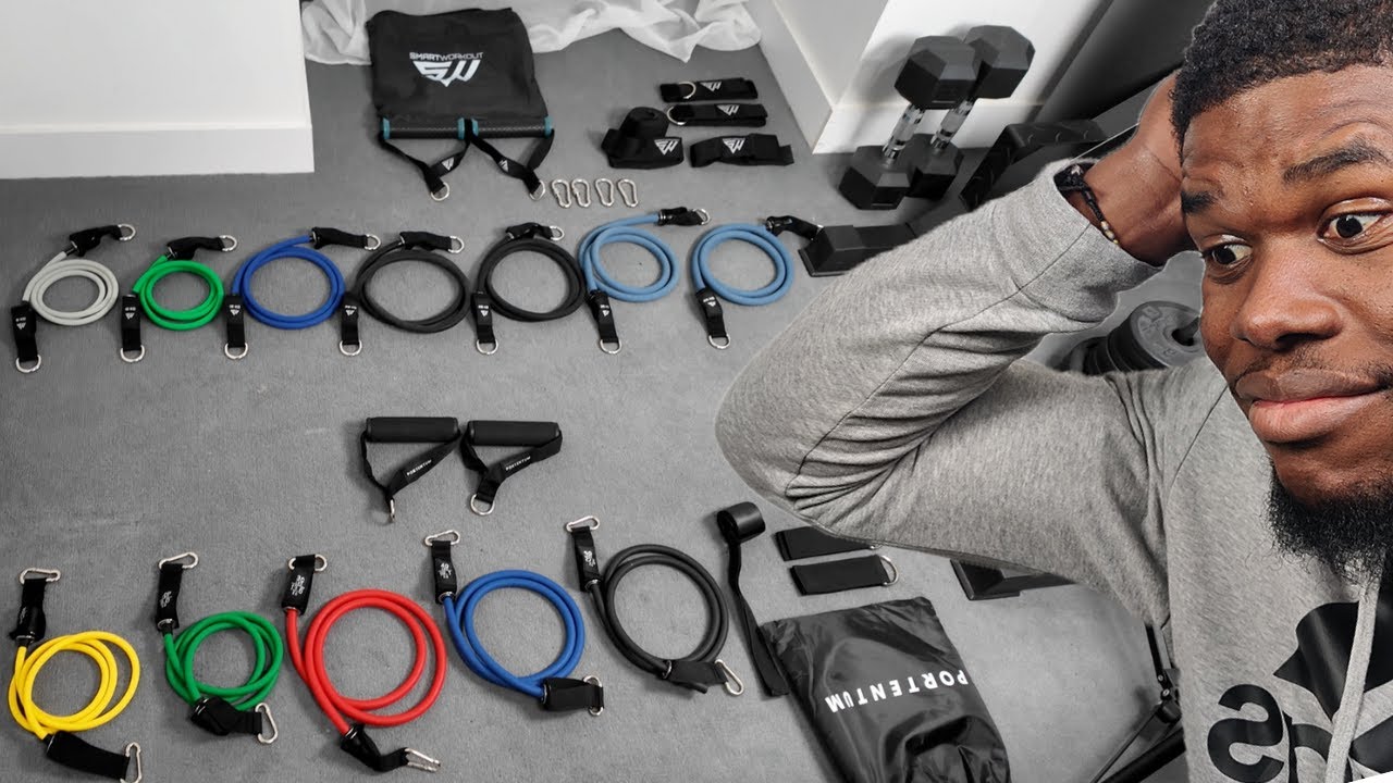 Test du KIT ÉLASTIQUE SMARTWORKOUT VS AMAZON. Je donne mon avis !