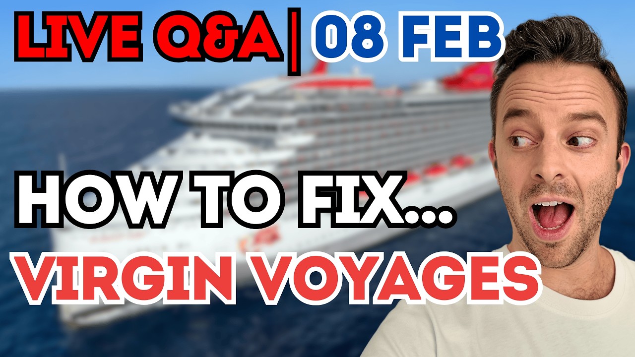 Как исправить проблемы с Virgin Voyages | Вопросы и ответы в прямом эфире