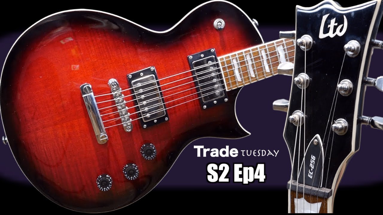 Another  LTD? Trade Tuesday S2 E4 | ESP LTD EC-256 Red Burst Review + Demo