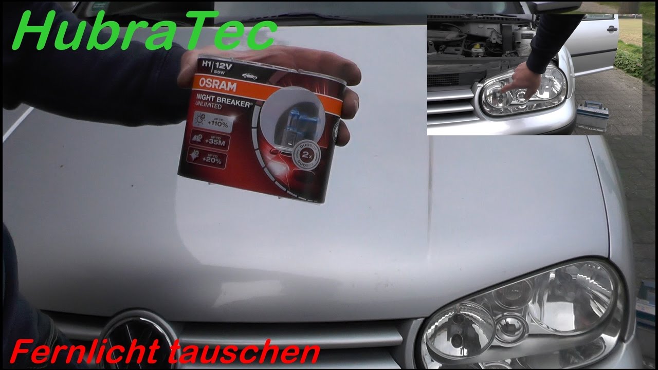 Fernlicht wechseln / Volkswagen Golf 4