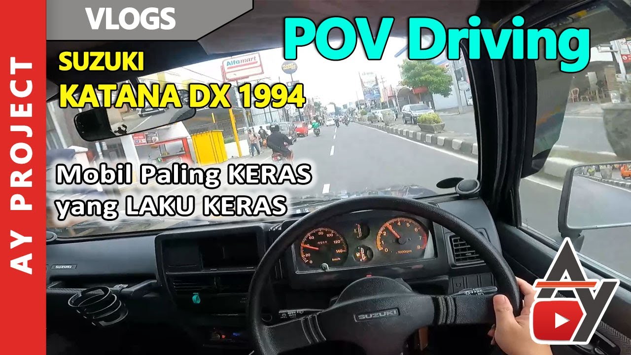 POV Driving Suzuki Katana DX 1994 | AY Project | Indonesia