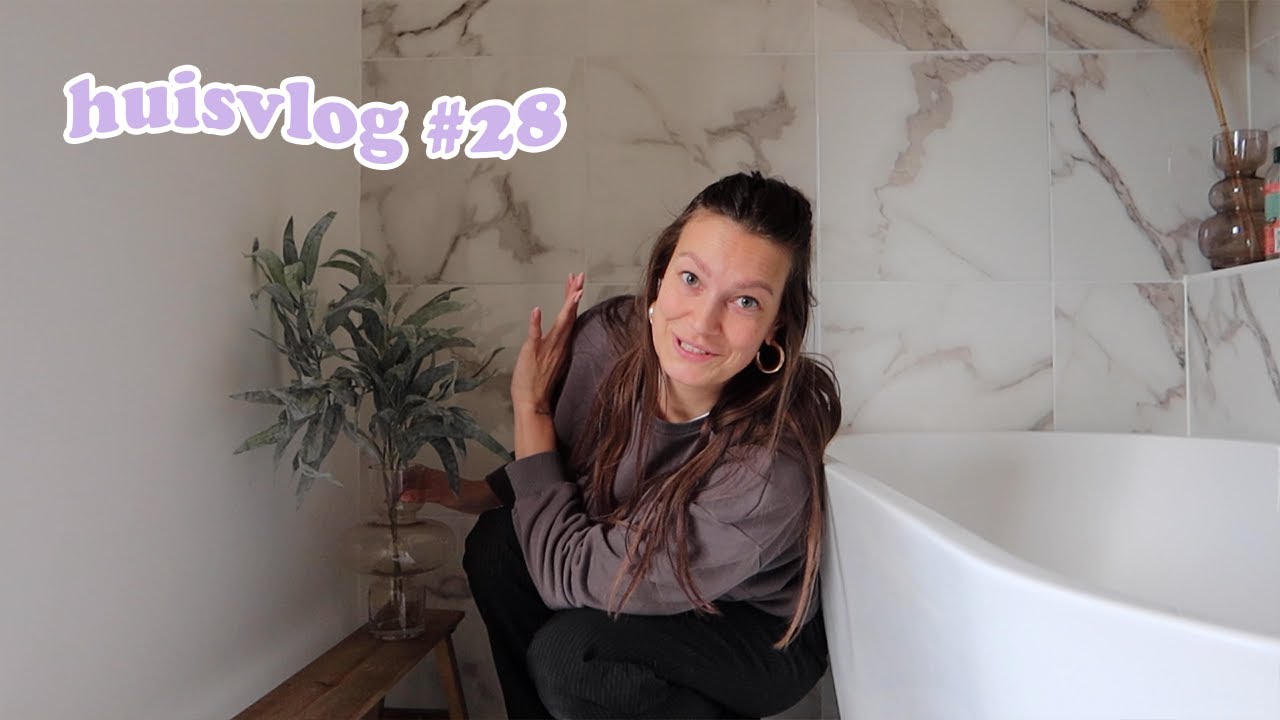 Badkamer & Bijkeuken update! Badkamer is af! - HUISVLOG #29  | Aimée van der Pijl
