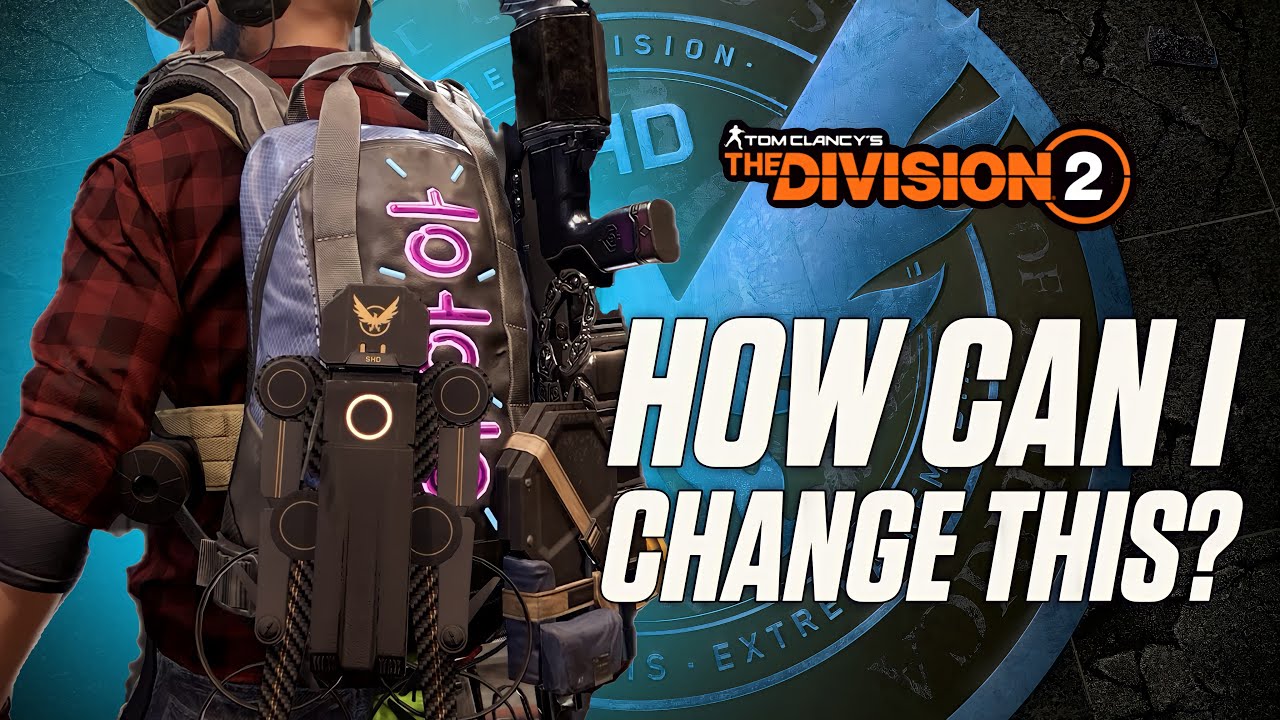 The Division 2 Memento & NinjaBike Exotic Backpack! How To Change The Appearance & BEST WAY TO FARM!