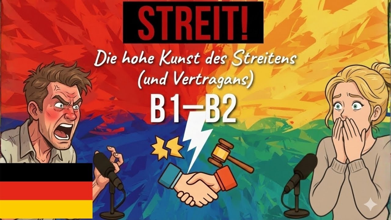 Wie spricht man Deutsch | STREIT | Deutsch Sprechübung
