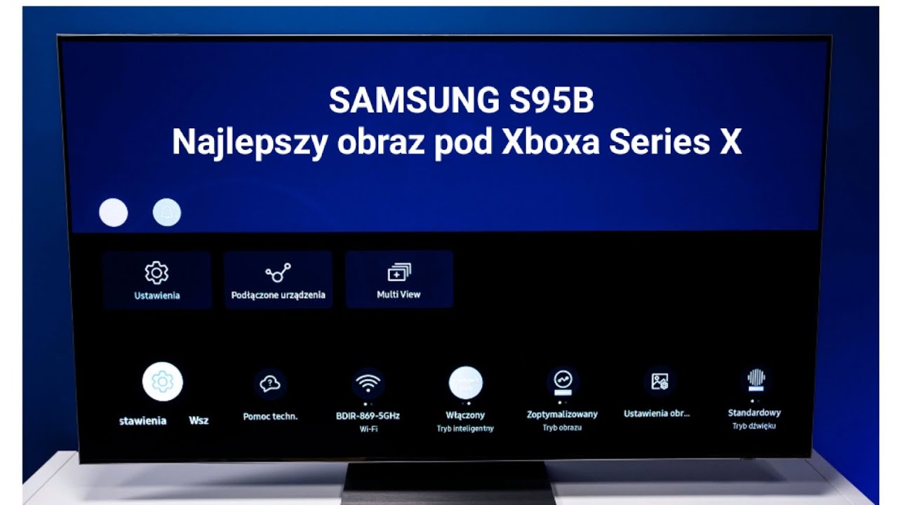 Samsung S95B OLED. Najlepsze ustawienie obrazu pod Xboxa Series X 😃🎮