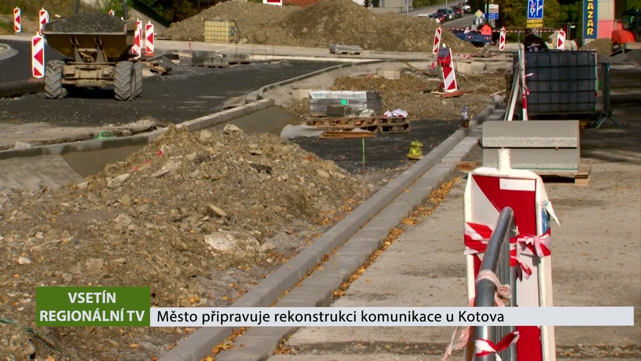 VSETÍN: Město připravuje rekonstrukci komunikace u Kotova