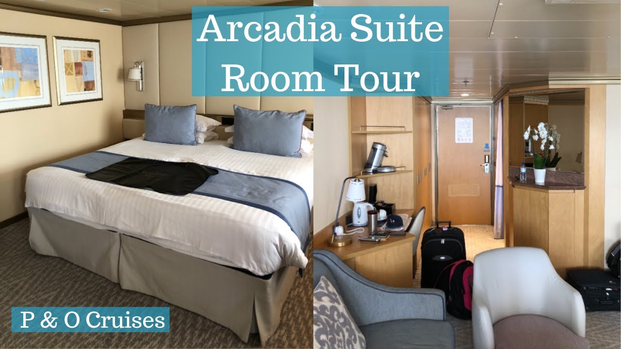 Arcadia Suite Room Tour - P & O Cruises