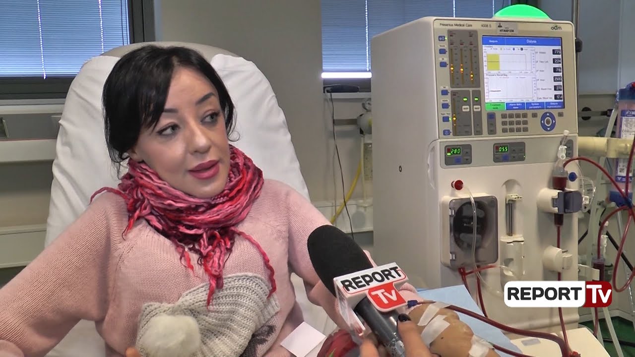 Report TV - 8 vjet në hemodializë, Viola: Sot u jap kurajo pacienteve të brishta