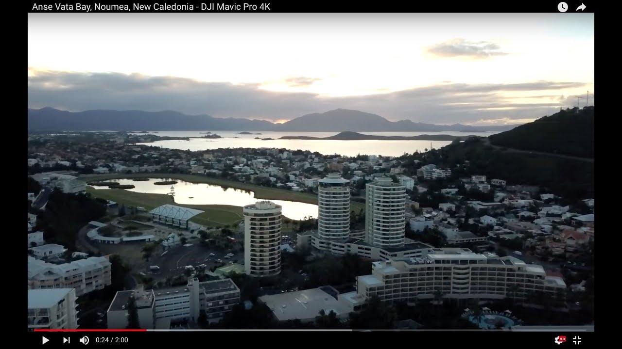 Anse Vata Bay, Noumea, New Caledonia -  DJI Mavic Pro 4K