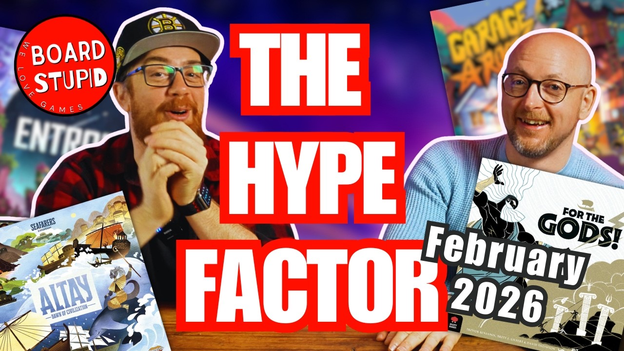 Five Hotly Anticipated Board Games: The Hype Factor February 2026