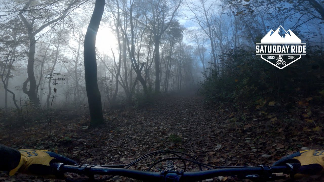 Trail / Enduro MTB trip on Piliscsaba in the fog - Saturday Ride