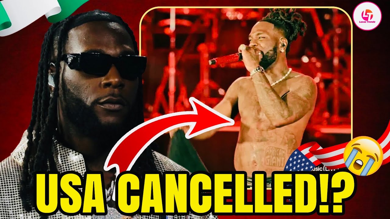 Концерт Burna Boy в США провалился из-за скандала со спящим фанатом?! 😱👀