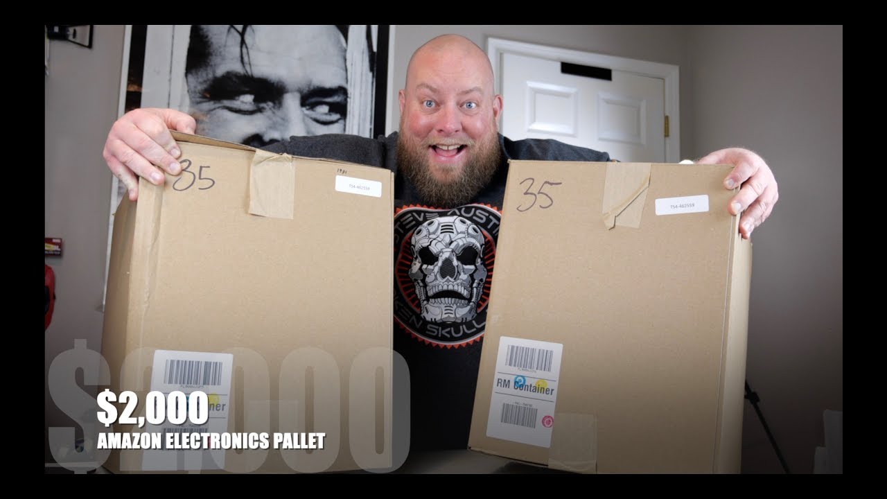 ELECTRONICS PALLET VALUED AT $2,000 FULL of Amazon Customer Returns & Liquidated Goods