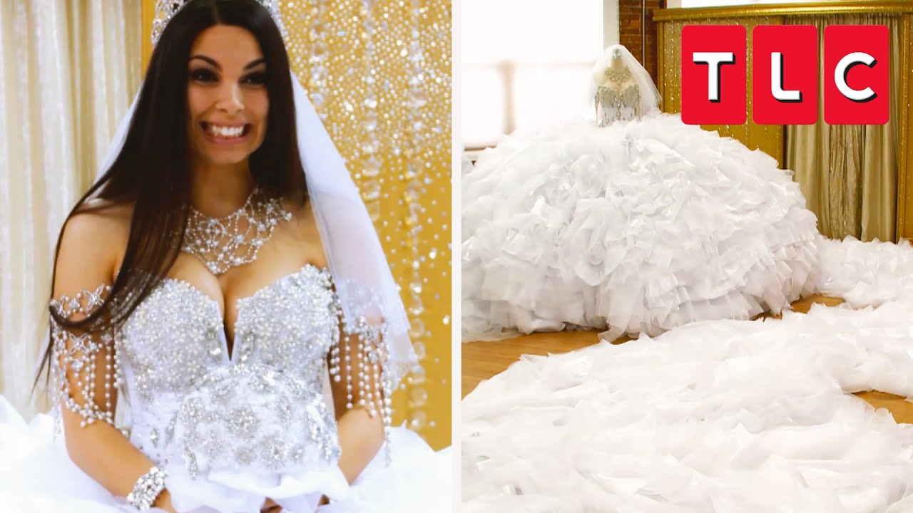 Greek Gypsy’s Giant Blinged-Out Gown | My Big Fat American Gypsy Wedding | TLC