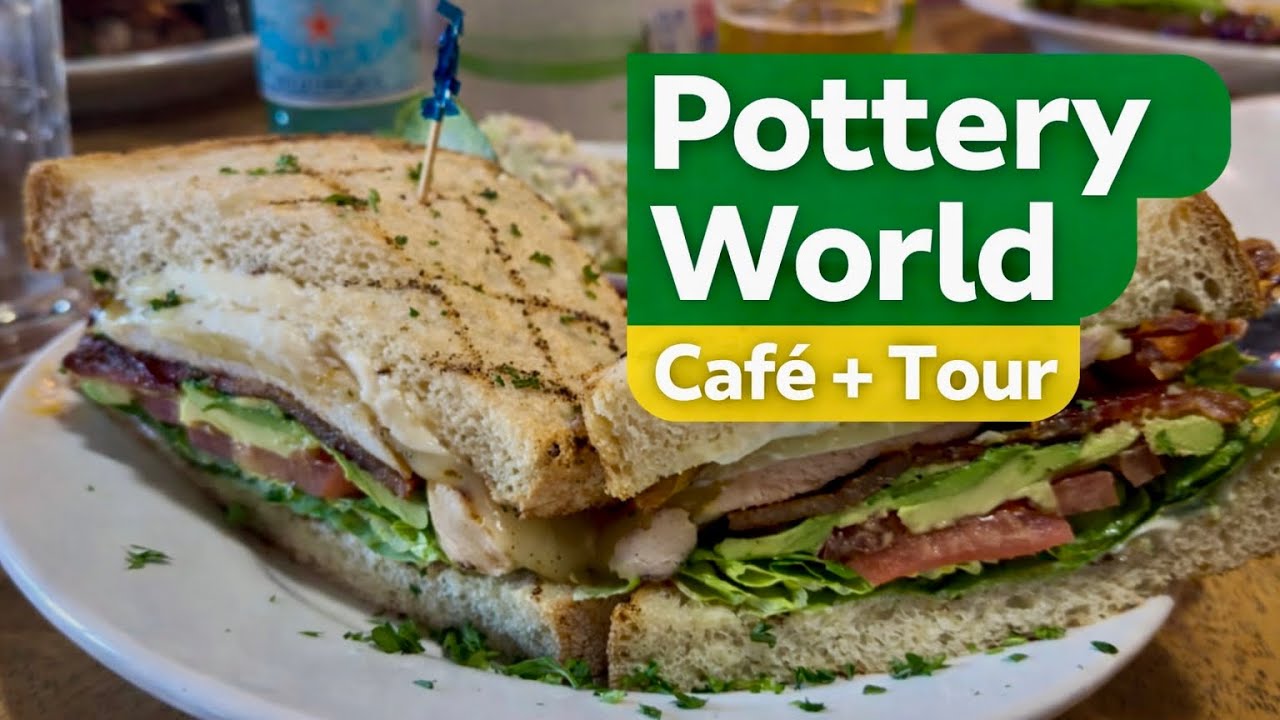 We Tried Pottery World Café 🍽️ | Full Tour + What We Ordered!