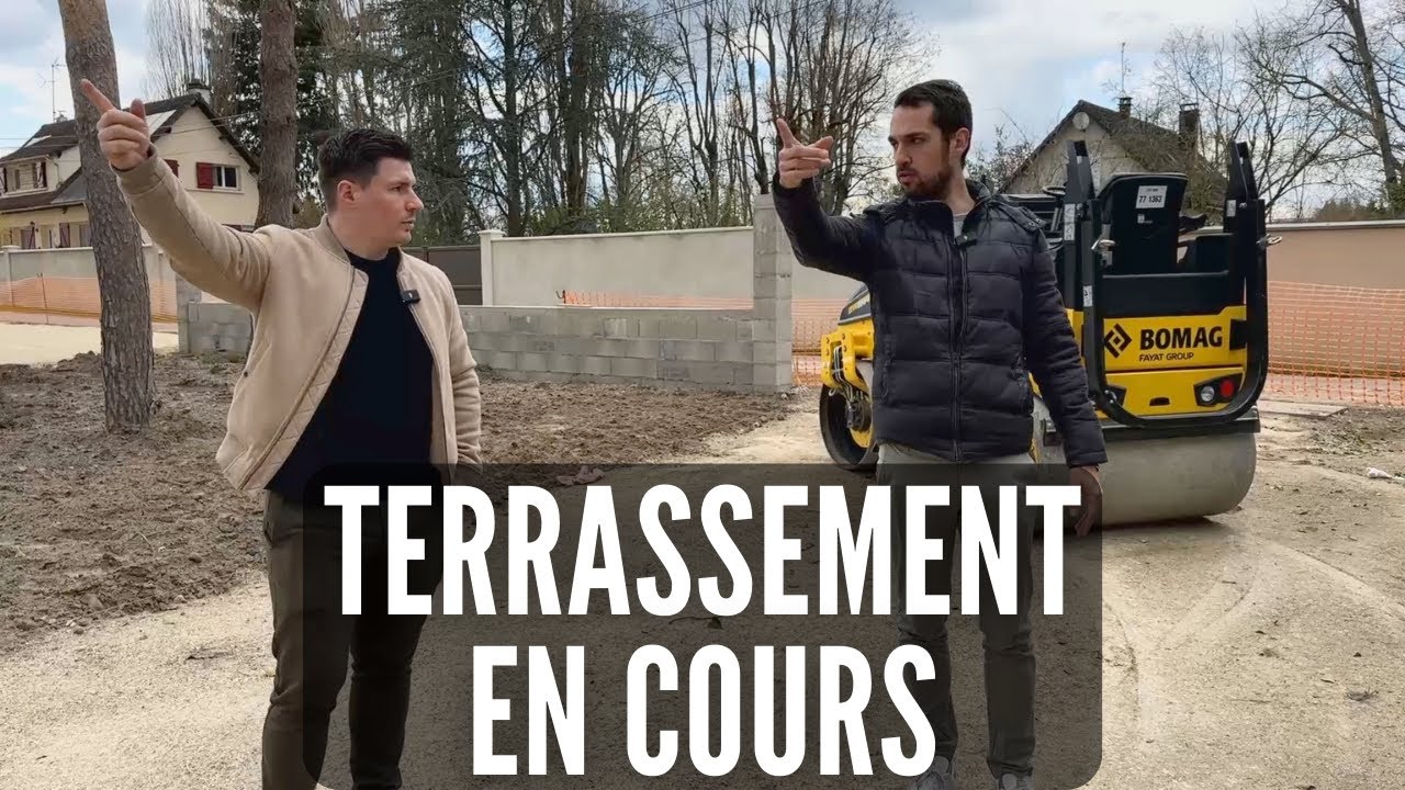 Suivi du chantier du lotissement avec Nils [Marchand de Biens]