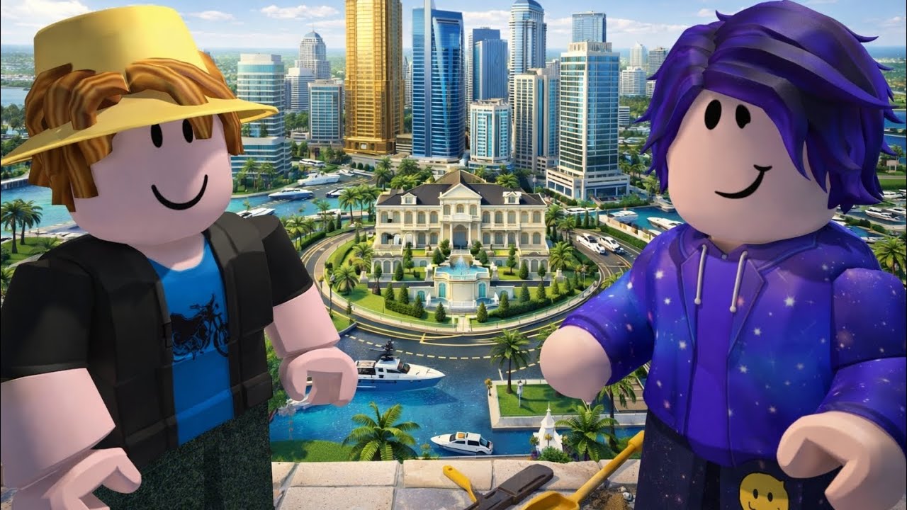 Construir la mejor ciudad la más rica de todo roblox