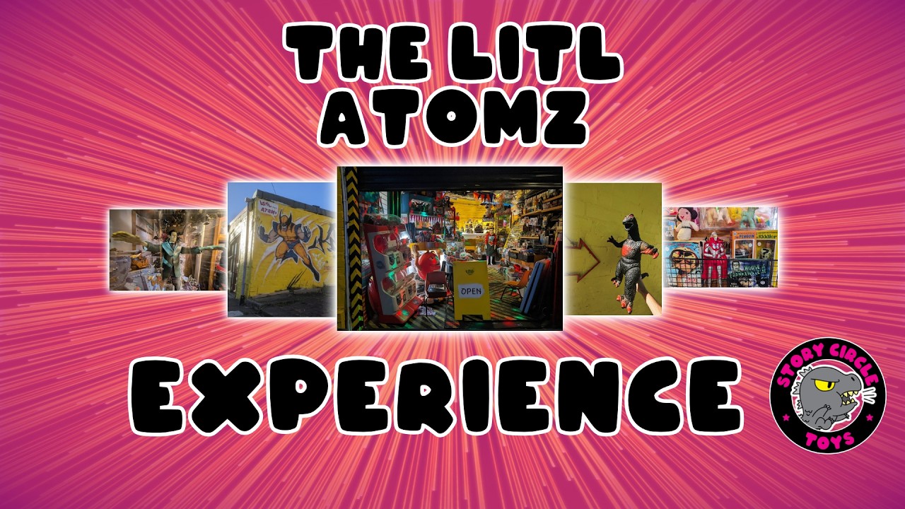 Vintage Toy Hunting in Wellington - Litl Atomz Experience