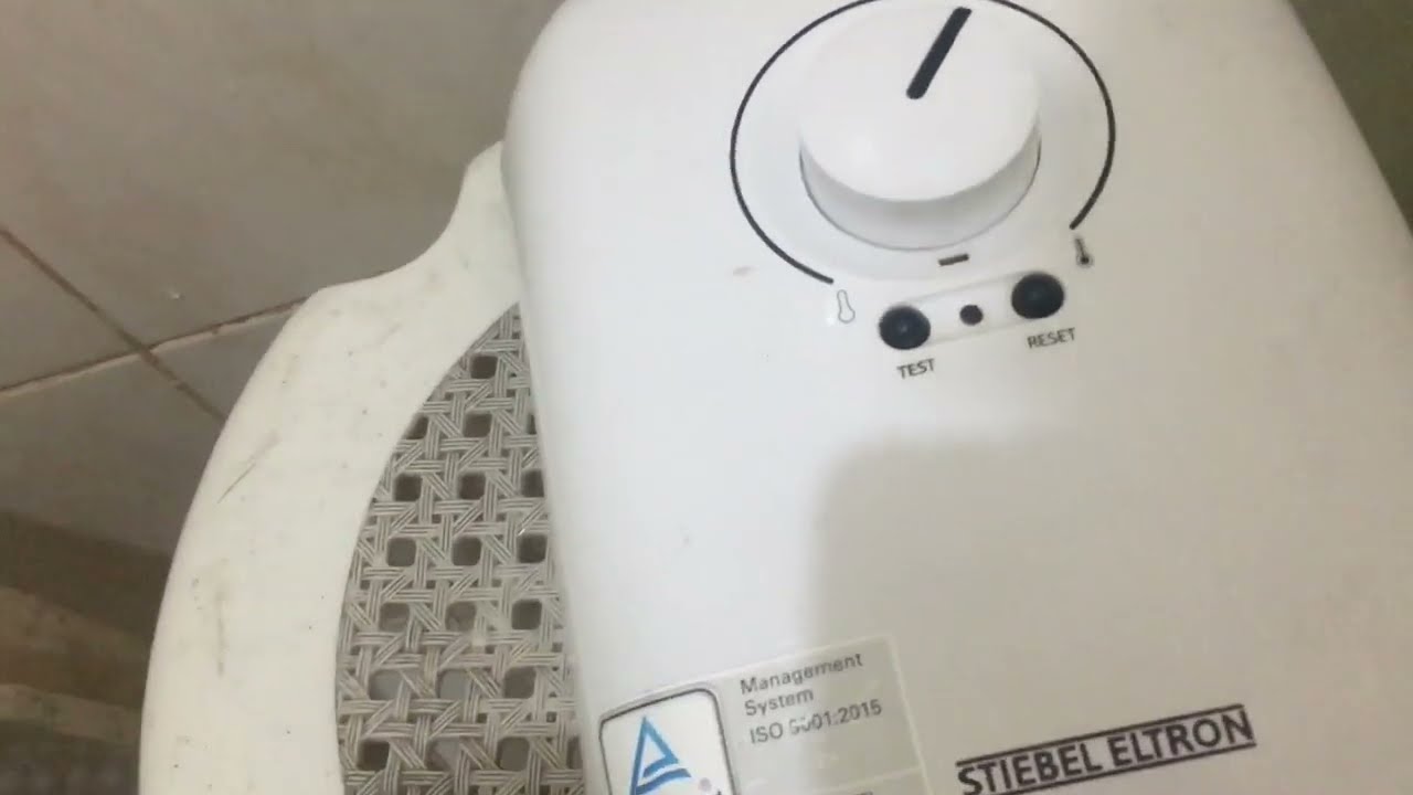ESTIEBEL ELTRON WATER HEATER,NO POWER