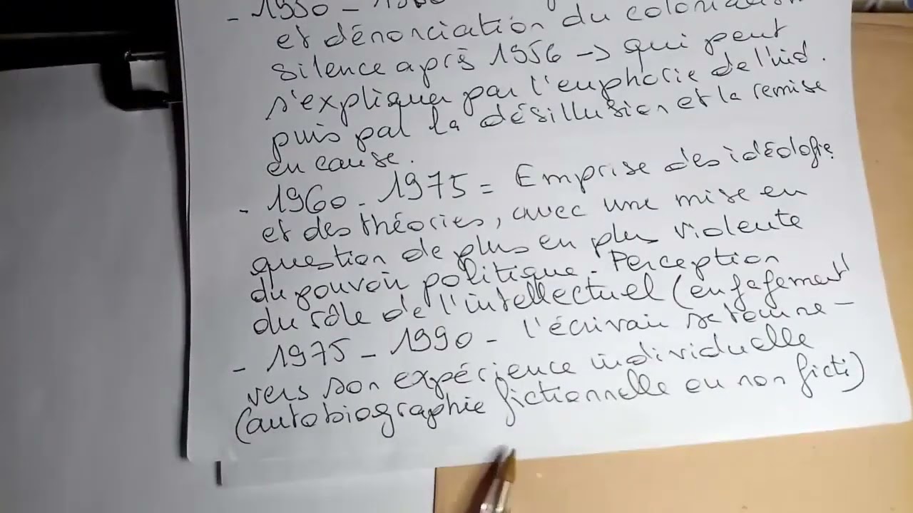 La littérature marocaine maghrébine d'expression française 