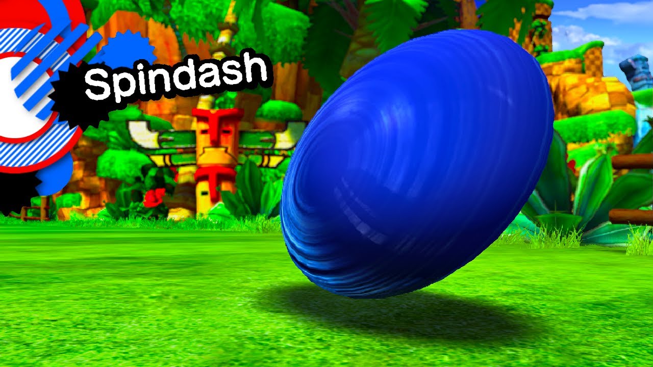 Sonic Generations: Modern Sonic Spindash