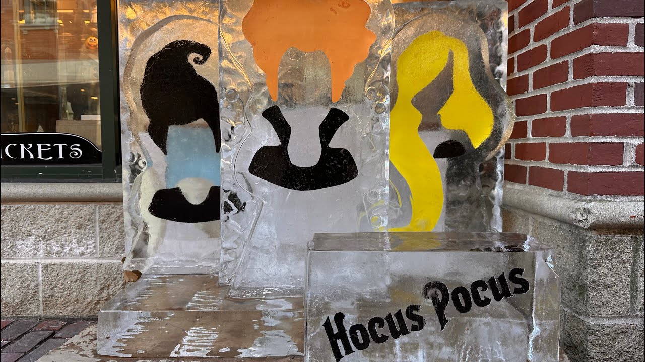 Salem Massachusetts Ice Sculpture Festival 2023- D Tour 267 2/11/23