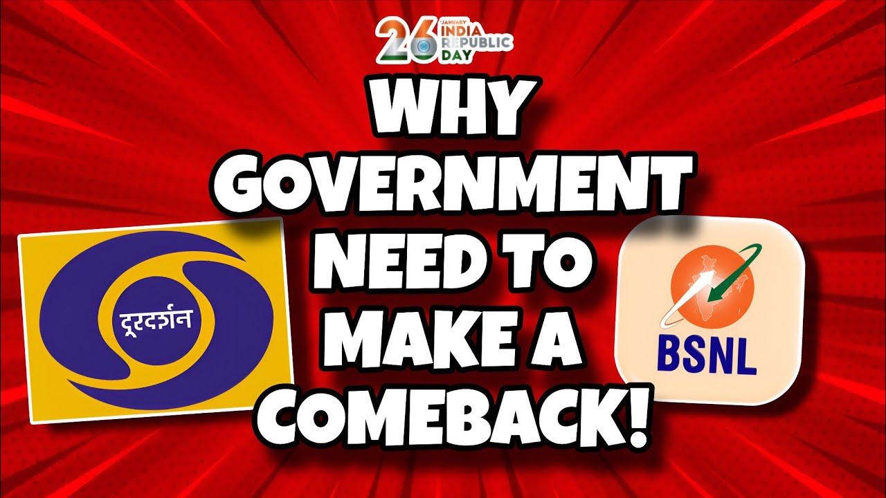 Doordarshan aur BSNL Ka Comeback🔥 – Par Jaruri Kyu?