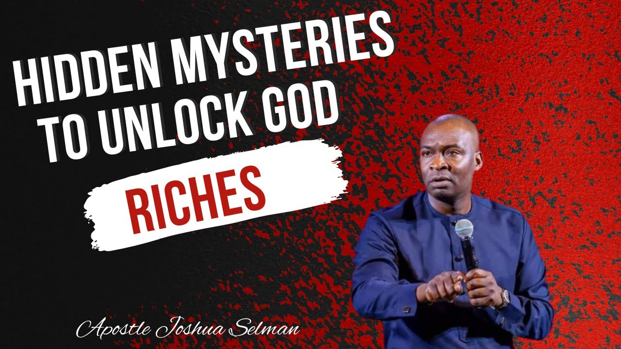 Unlocking Divine Prosperity: Discover How God Grants Wealth and Abundance || Apostle Joshua Selman