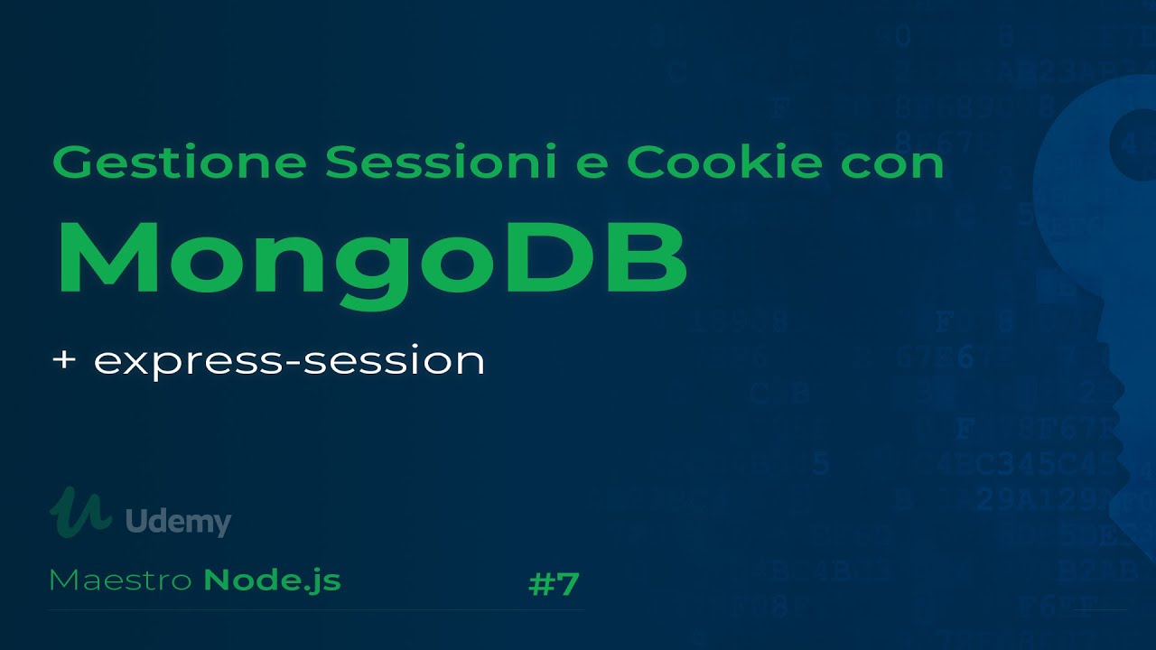 Maestro Node.js  |  Gestione sessioni con express-session e MongoDB