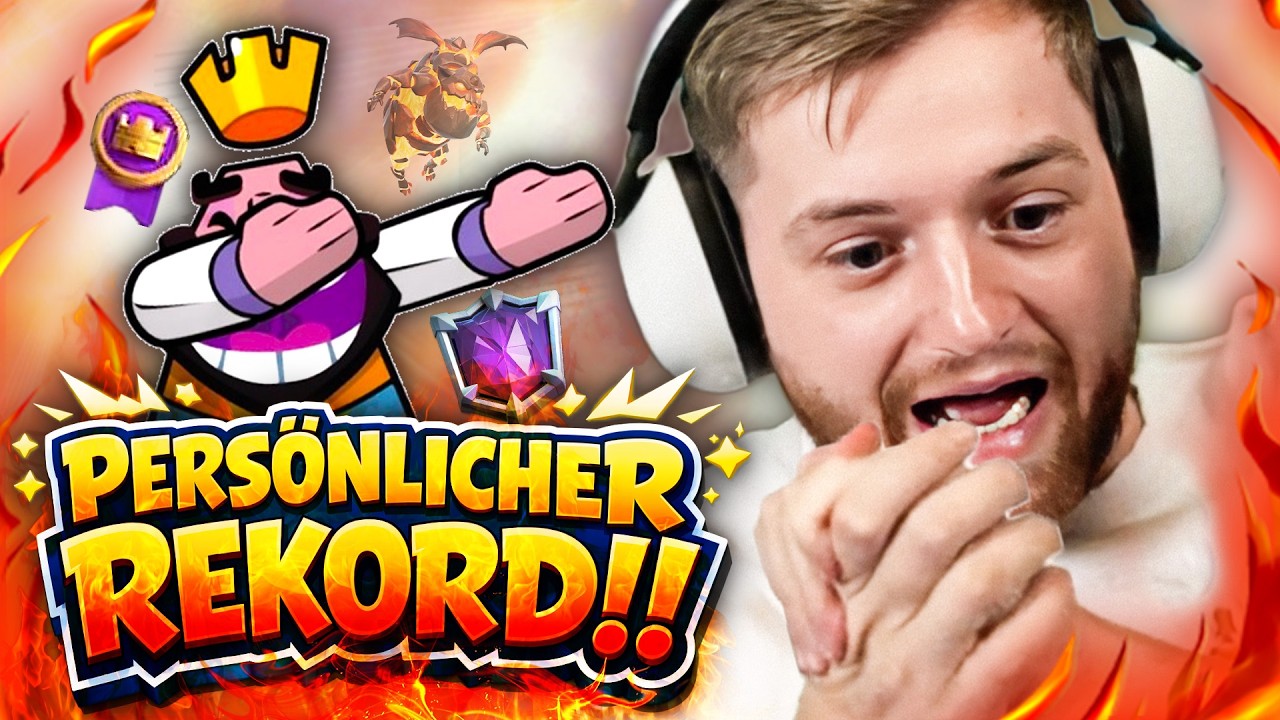🔥🏆ALL TIME HIGH! Noch NIE SO HOCH GEWESEN!!! 💪🏻 Ranked Clash Royale
