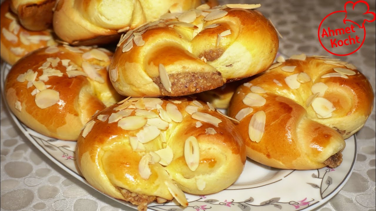 Nussschnecken | Ahmet Kocht | vegetarisch backen | Folge 419