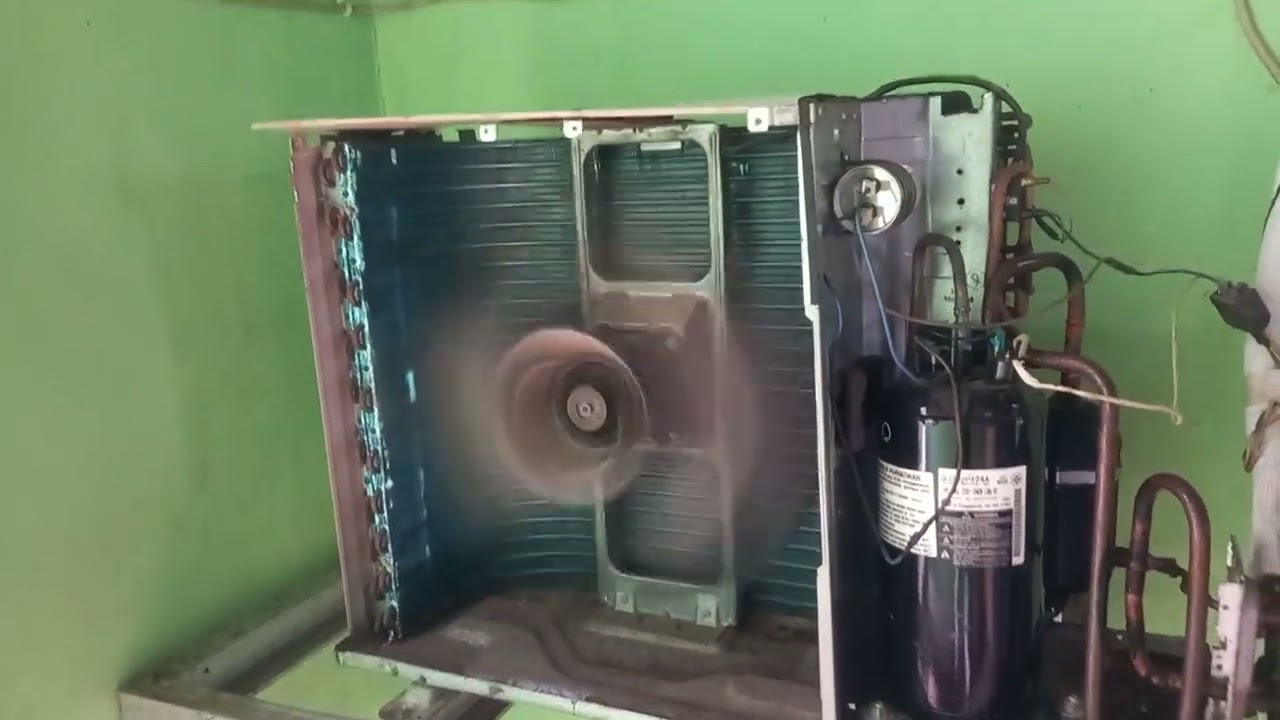 Cold storage ( ruang pendingin ) outdoor ac Homemade