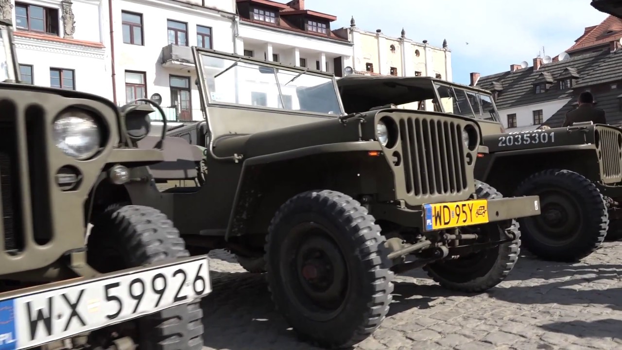 Zlot pojazdów militarnych Opole Lubelskie-Kazimierz Dolny ,5-6 maj 2018