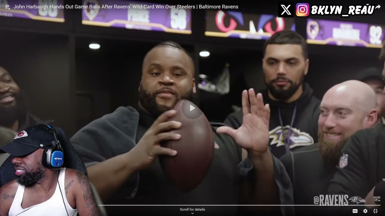 CHIEFS FAN REACTS TO! Baltimore Ravens Locker Room Celebration Win Over Steelers!
