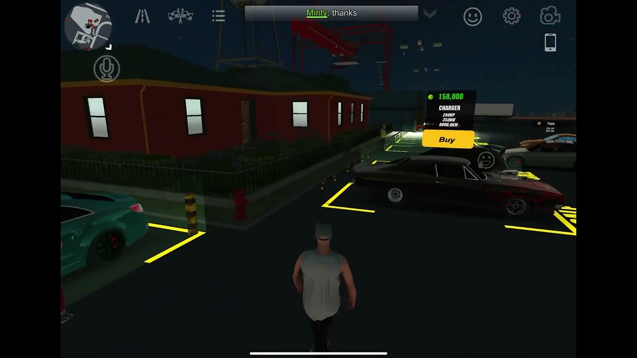 Selling a car in Car Parking for $1