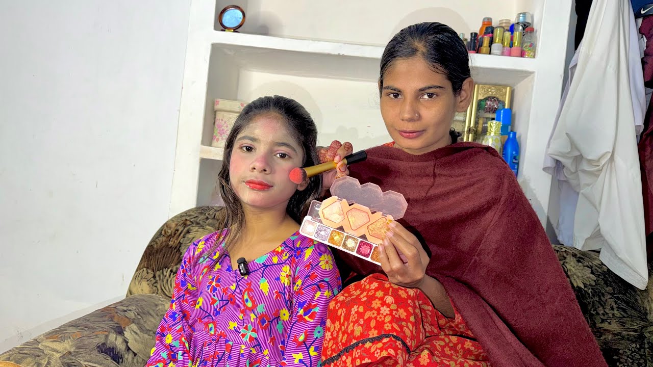 ASMR Doing Makeup With My Friend 