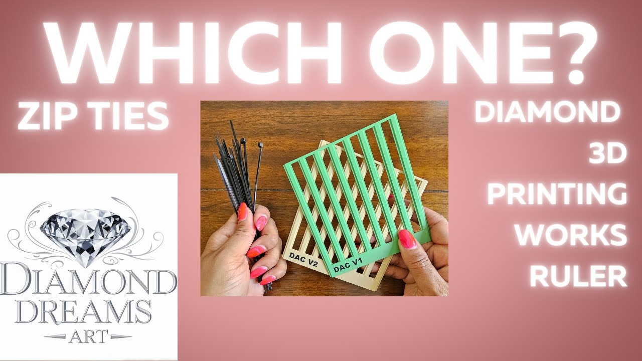 Zip Ties Vs. Diamond Art Ruler- Which One Works Best?