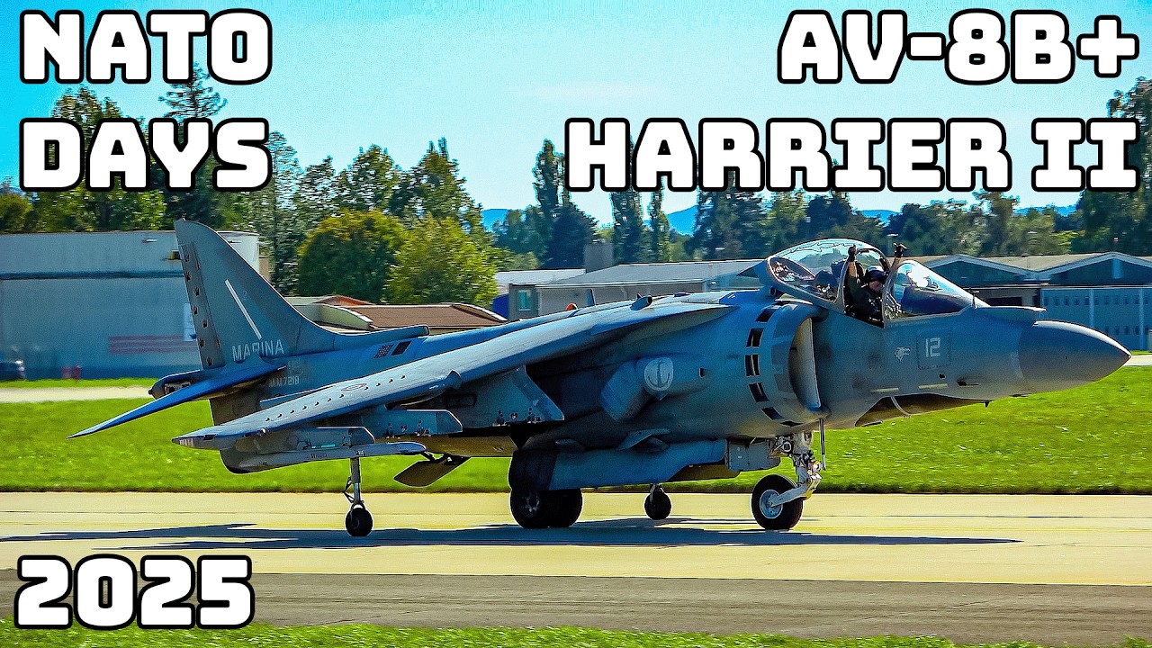 NATO Days 2025 - AV-8B+ Harrier II Italian Navy