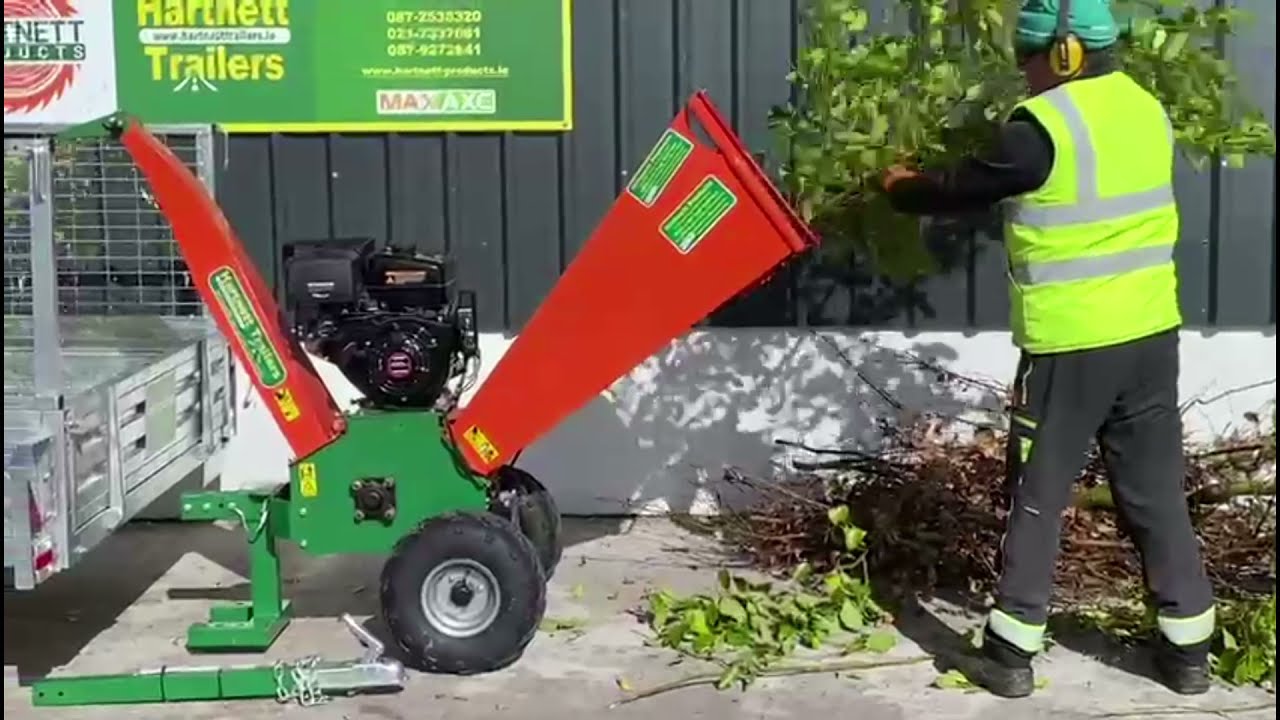 HP120 Petrol Wood Chipper