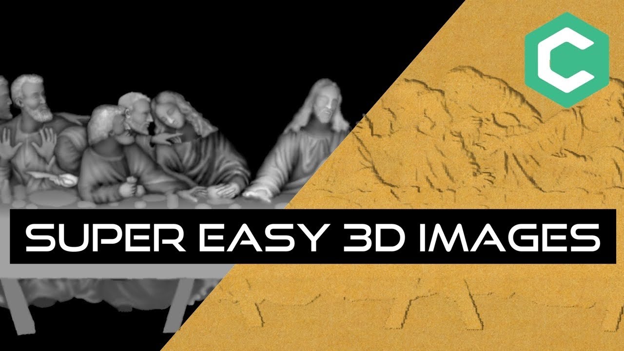 Carbide Create Pro Tutorial - Easy 3D Images with Grayscale Relief