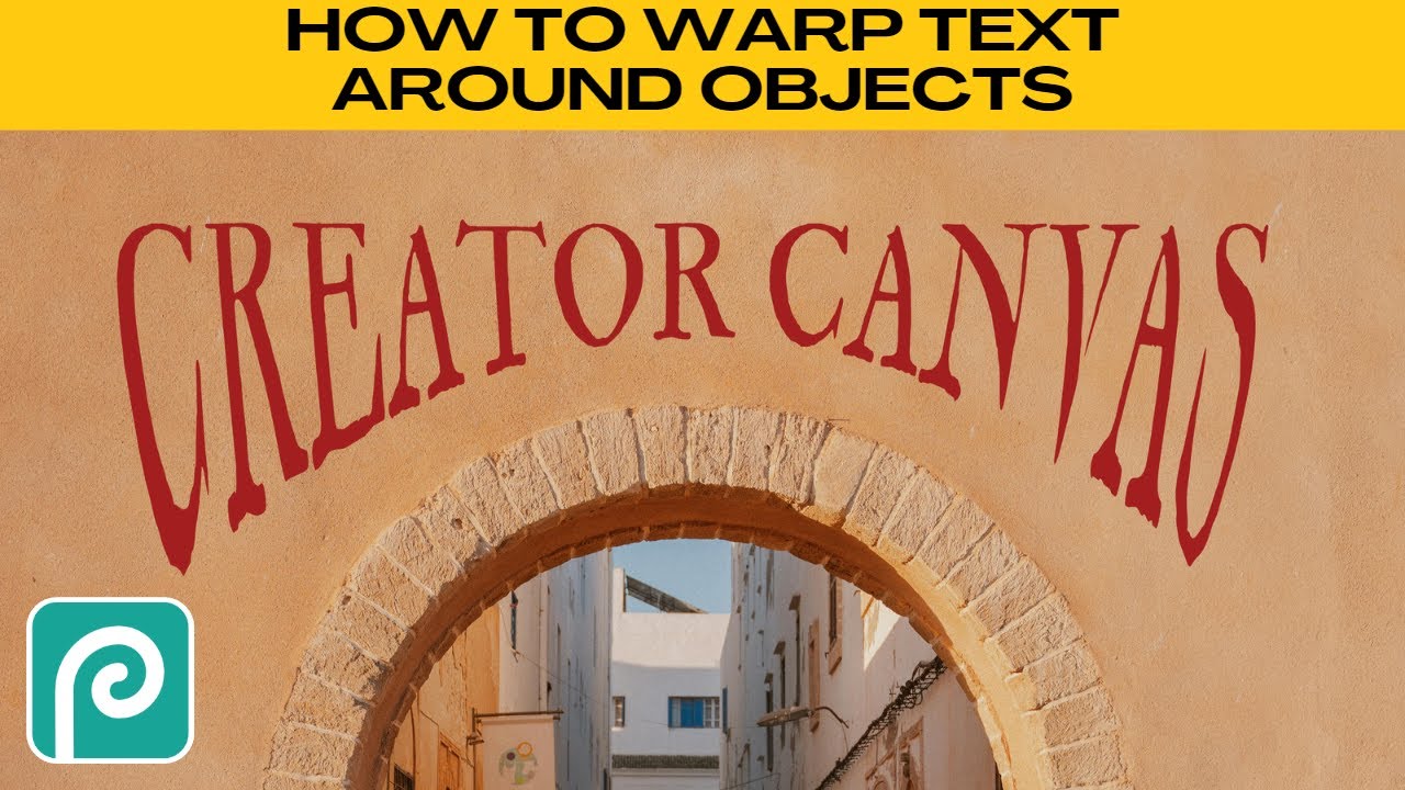 How to Warp Text Around an Object in Photopea (Tutorial)
