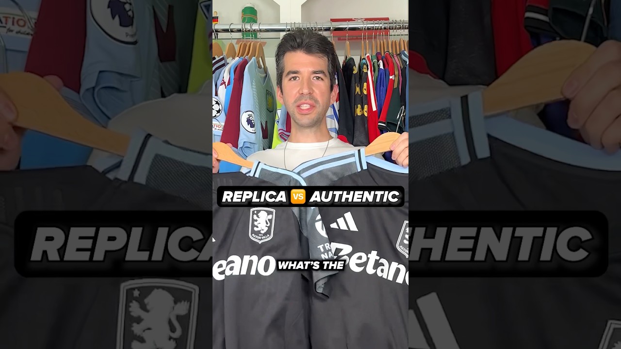 What&rsquo;s The Difference between Replica Kits and Authentic Kits? 🤔👕