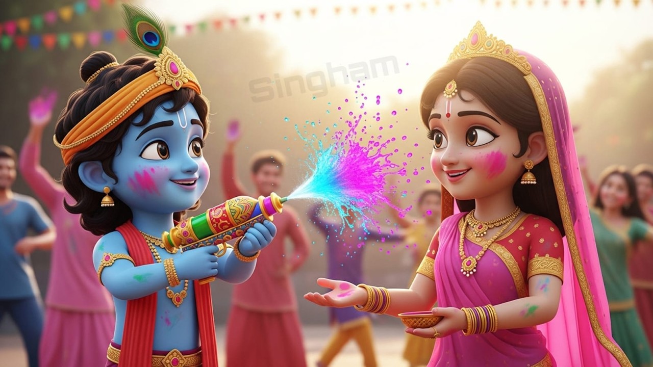 Vrindavan Mein Ude Re Gulal -वृन्दावन में उड़े रे गुलाल कह दो राधा रानी से | Holi Bhajan #holi