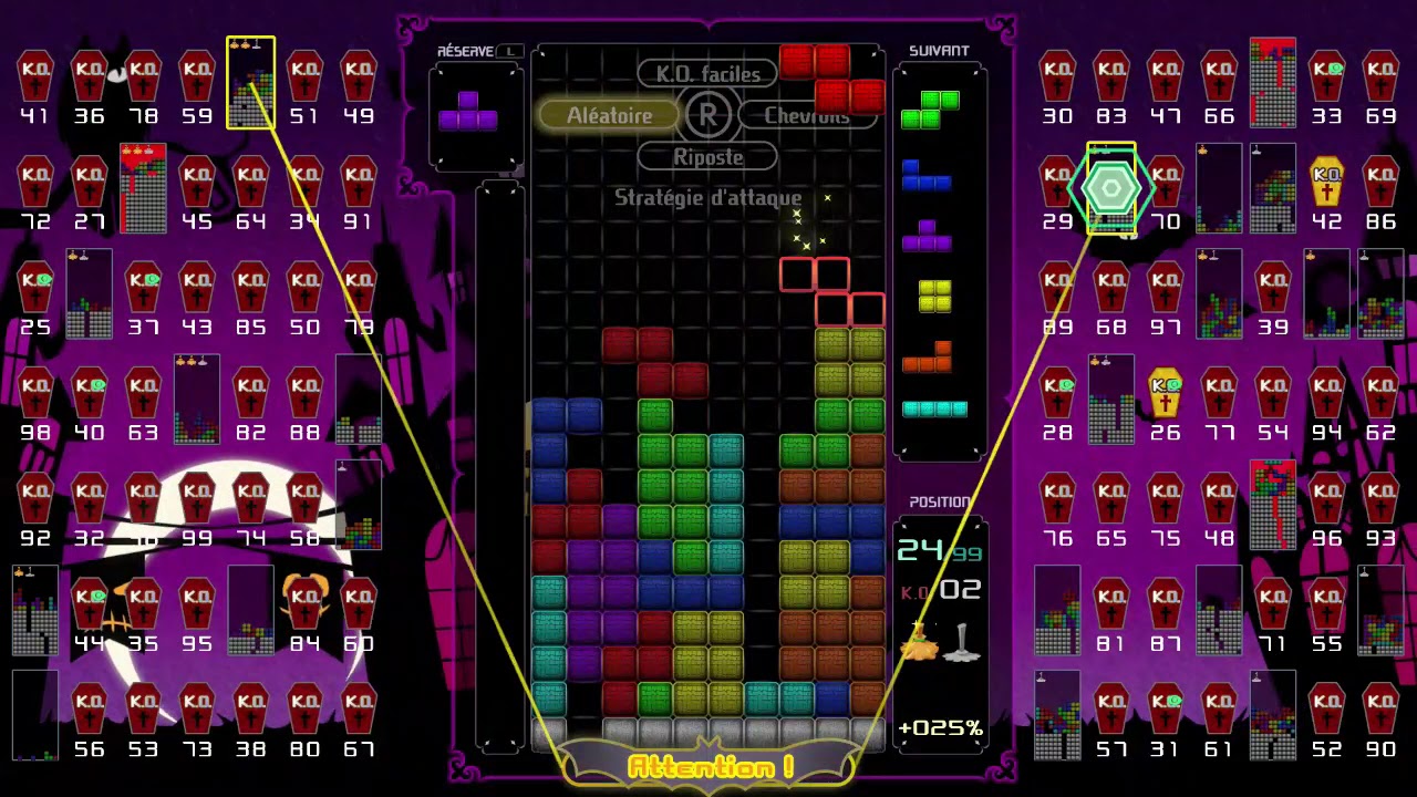 [Tetris 99] to the beat (scary castle ver.)