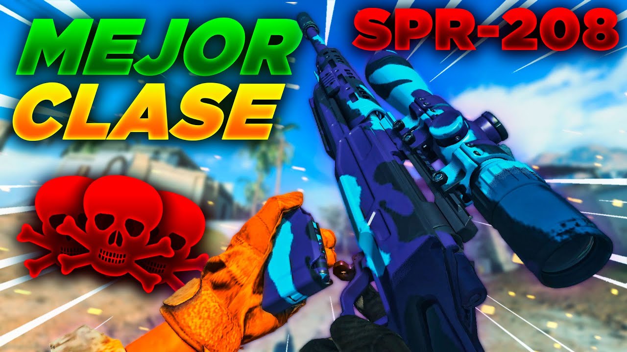 MEJOR CLASE SNIPER SPR-208-  TEMPORADA 6 ¿MEJOR SNIPER de WARZONE? ¿MEJOR que EL KAR-98? | Warzone