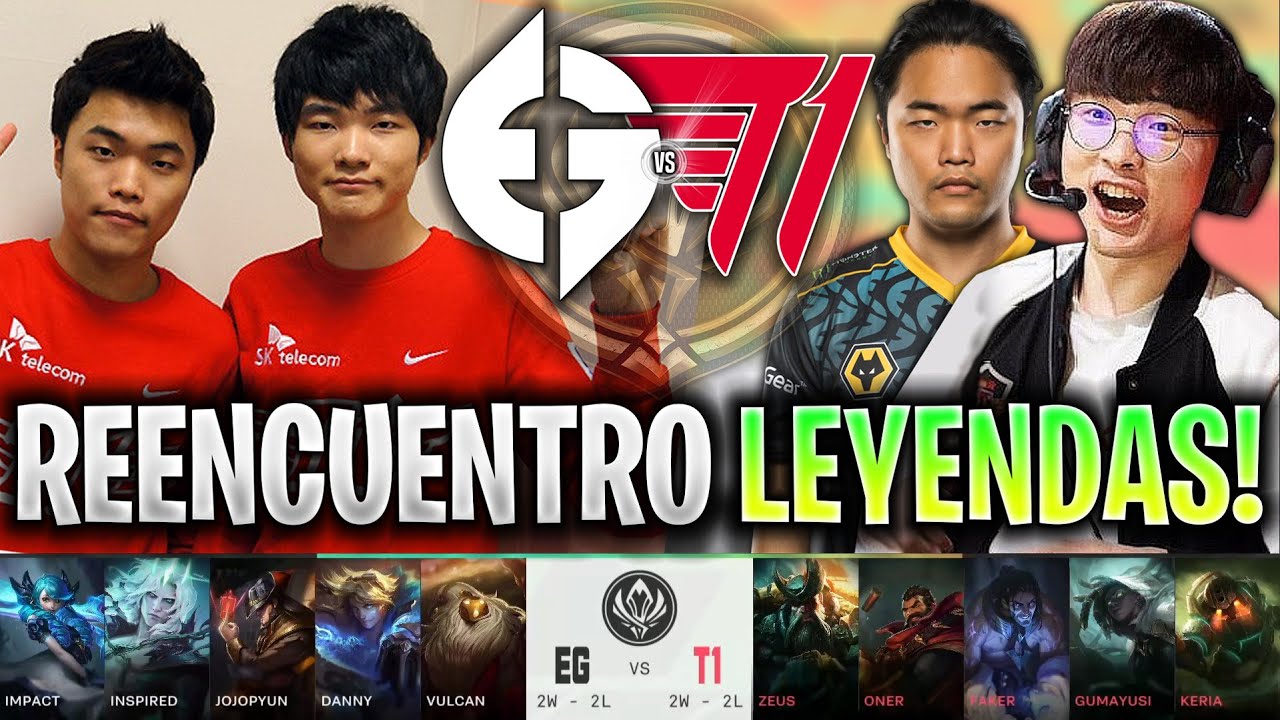 FAKER SE REENCUENTRA CON IMPACT! | EG vs T1 RESUMEN MSI 2022 RUMBLE STAGE DÍA 3 LVP ESPAÑOL