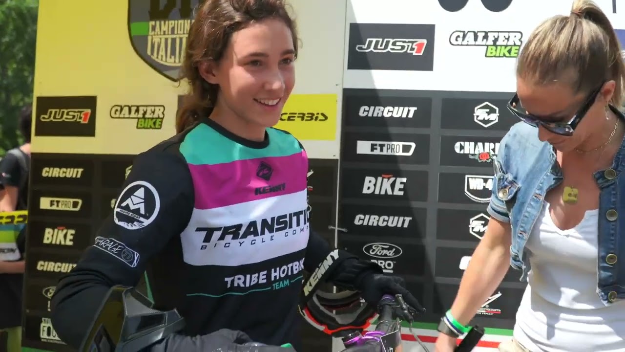 Rebecca Bruno - Winning run Italian Champ DH PRALI 2023