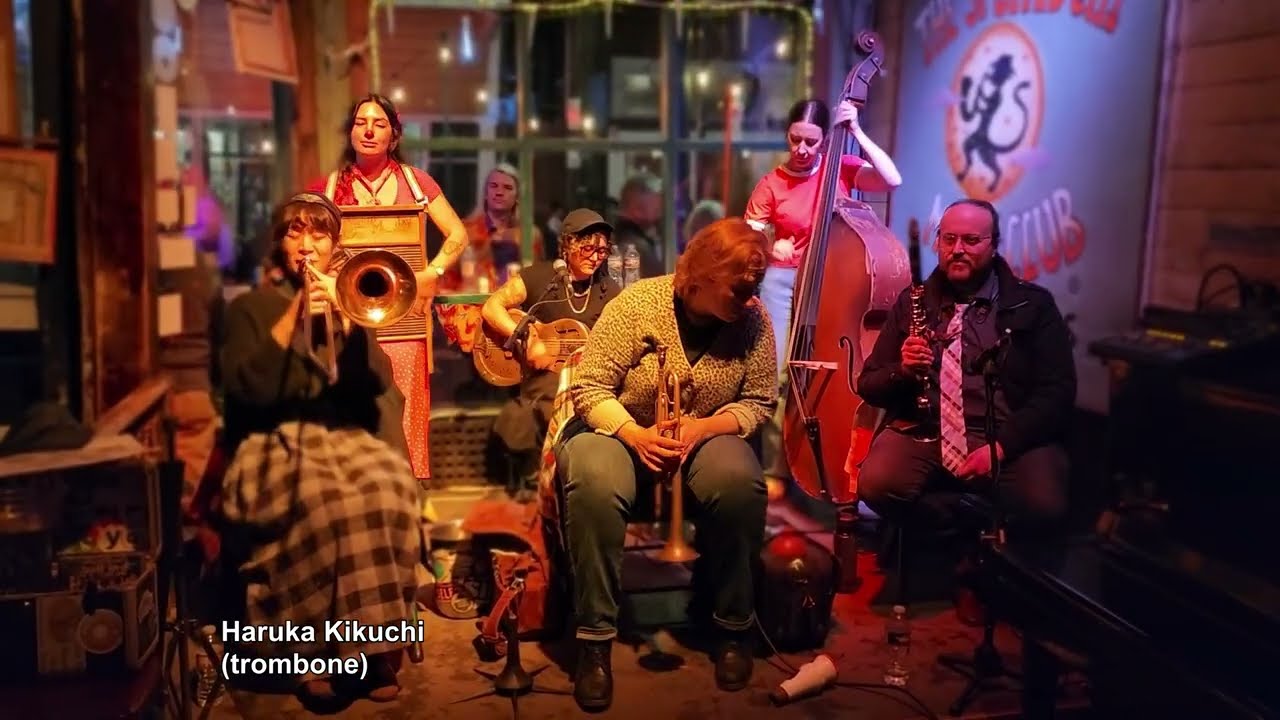 WHILE WE DANCED AT THE MARDI GRAS by The Shake 'Em Up Jazz Band at The Spotted Cat Music Club 022325