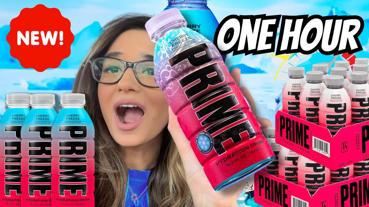 FINDING AS MANY BOTTLES OF CHERRY FREEZE PRIME AS I CAN IN ONE HOUR *SPAR EDITION*
