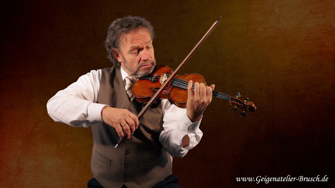 Geigenatelier Brusch | sehr alte Violine mit Zettel  Francesco Gobetti